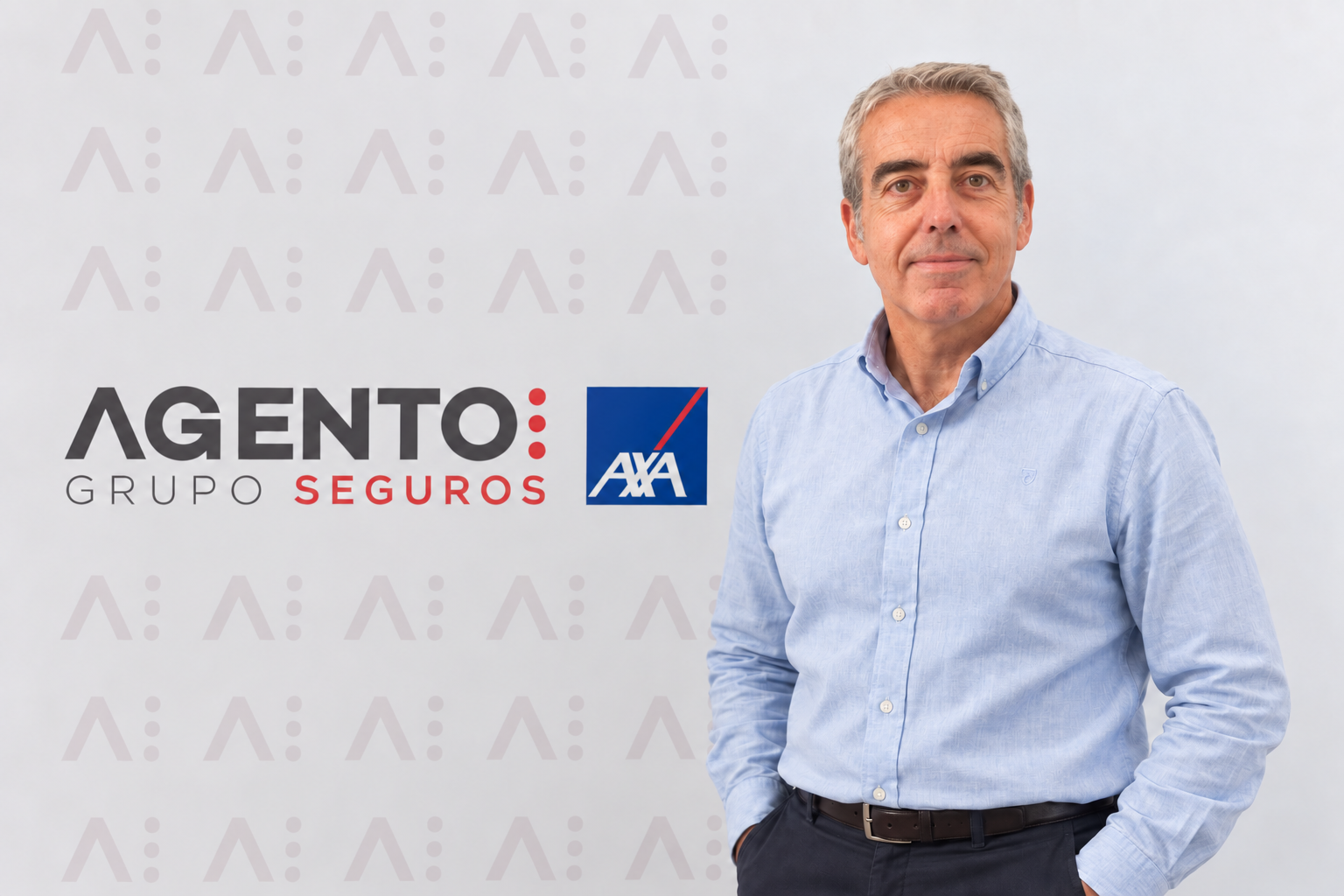 César Ruiz, responsable de la oficina de AJUTESA en Puente Genil.